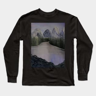 Land Of Dreams oil painting by Tabitha Kremesec Long Sleeve T-Shirt